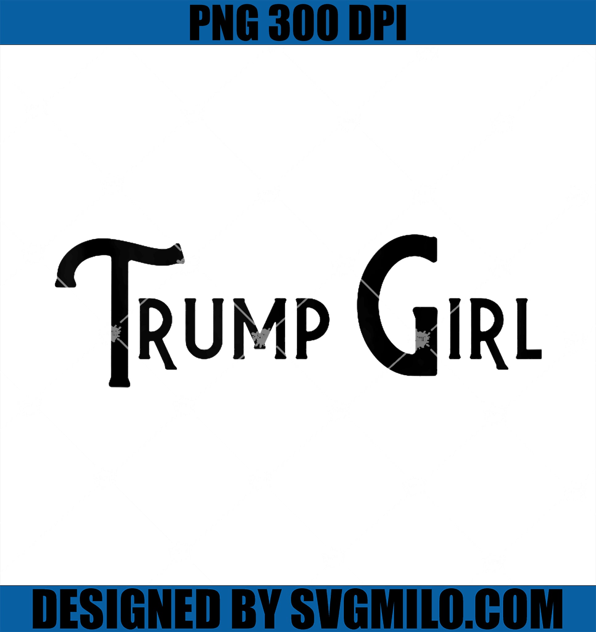 Trump Girl PNG