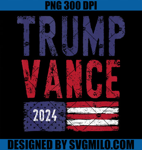 Trump Vance 2024 PNG, Trump Shot PNG