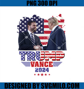 Trump Vance 2024 PNG, Vote Trump PNG