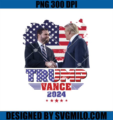 Trump Vance 2024 PNG, Vote Trump PNG