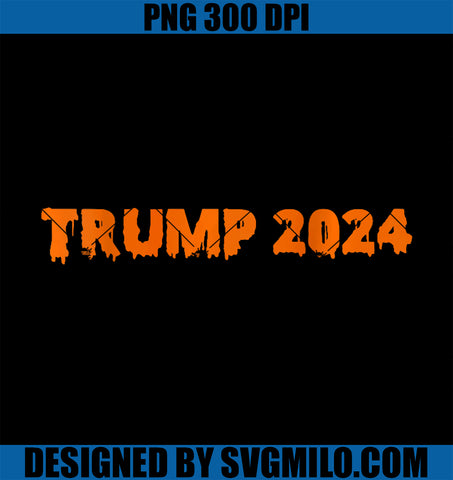 Trumpkin 2024 Halloween PNG, USA Make Halloween Great Again Funny PNG