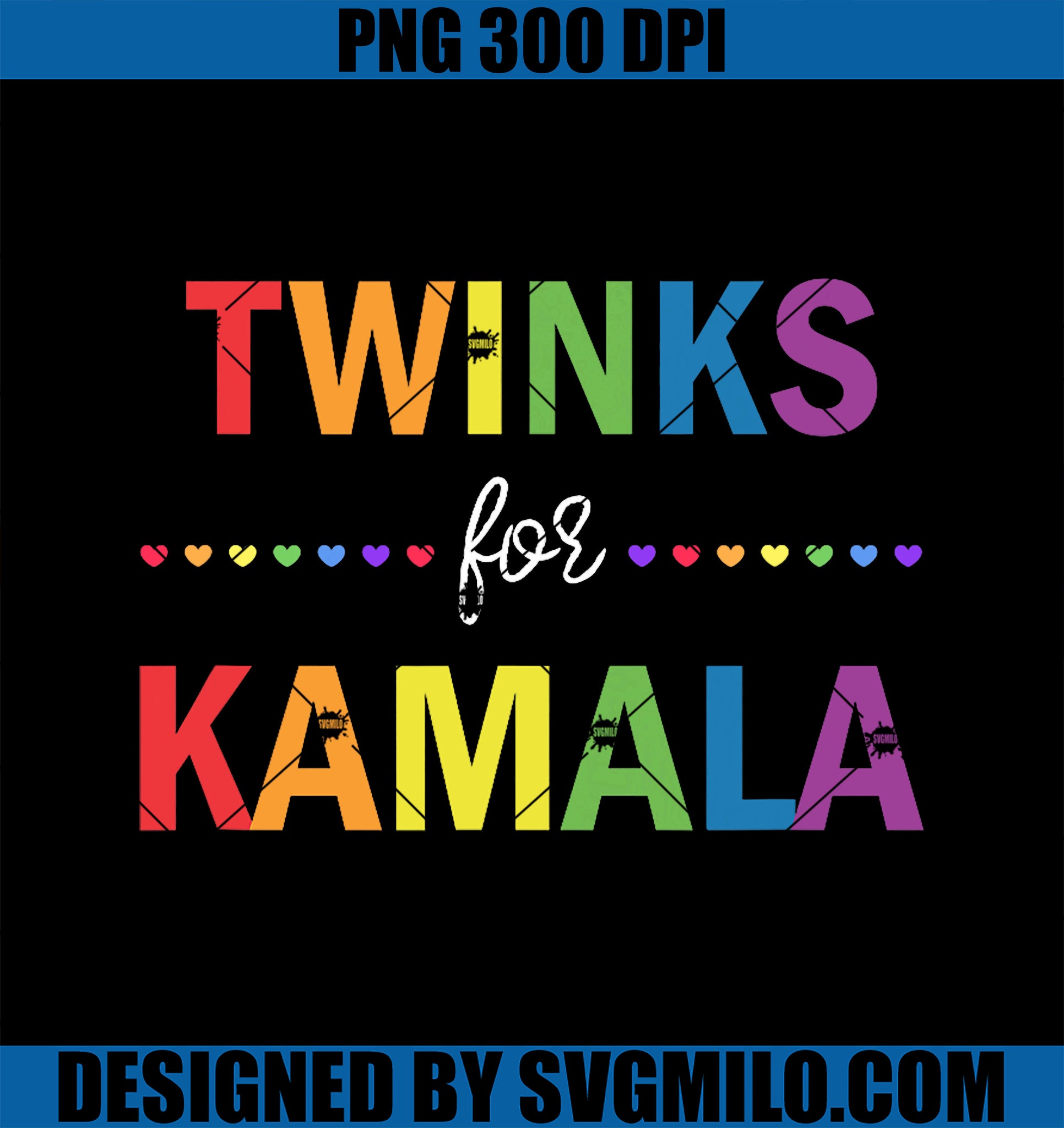 Twinks For Kamala PNG, Kamala Harris PNG