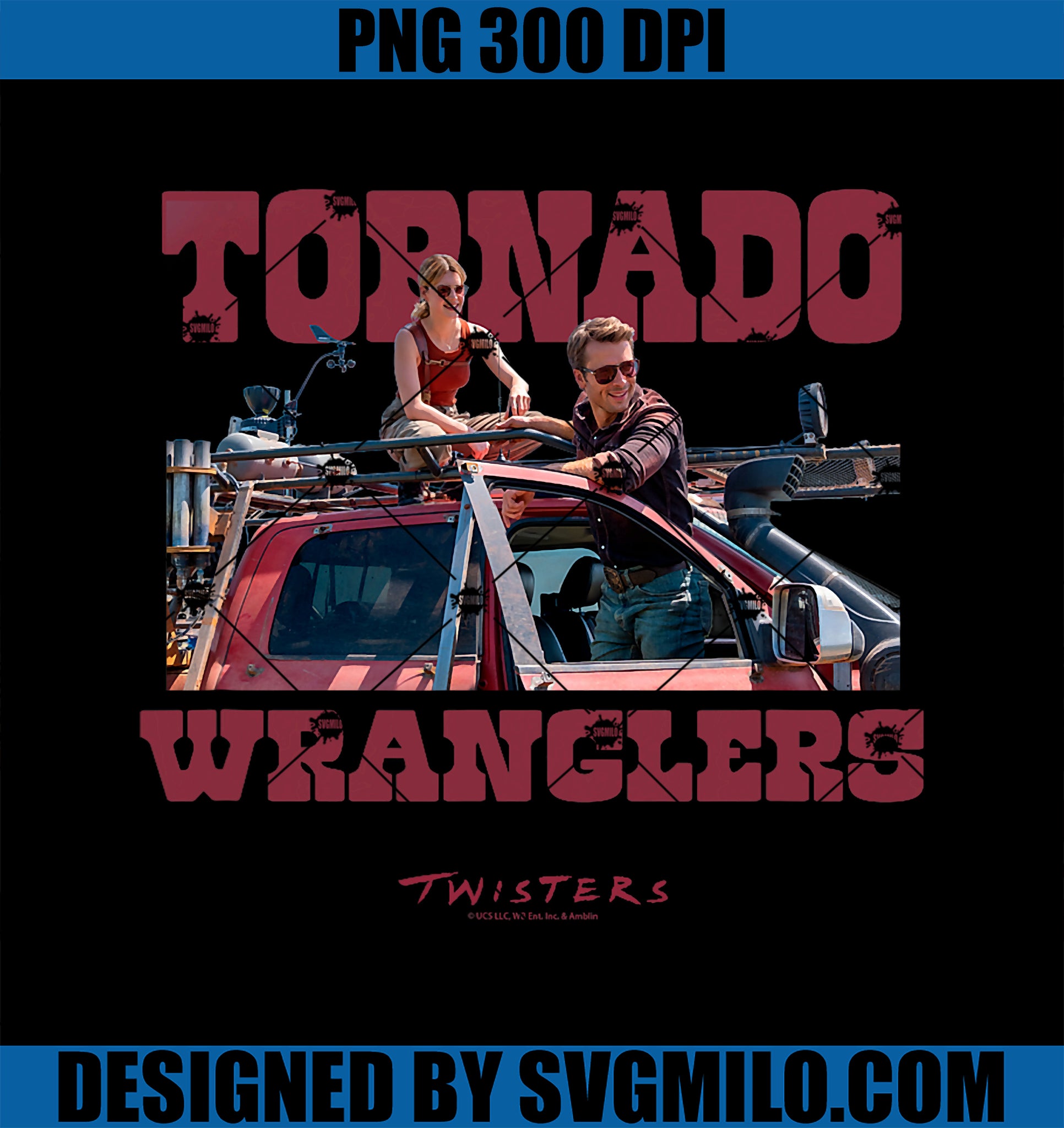 Twisters Tornado Wranglers Tyler & Kate PNG