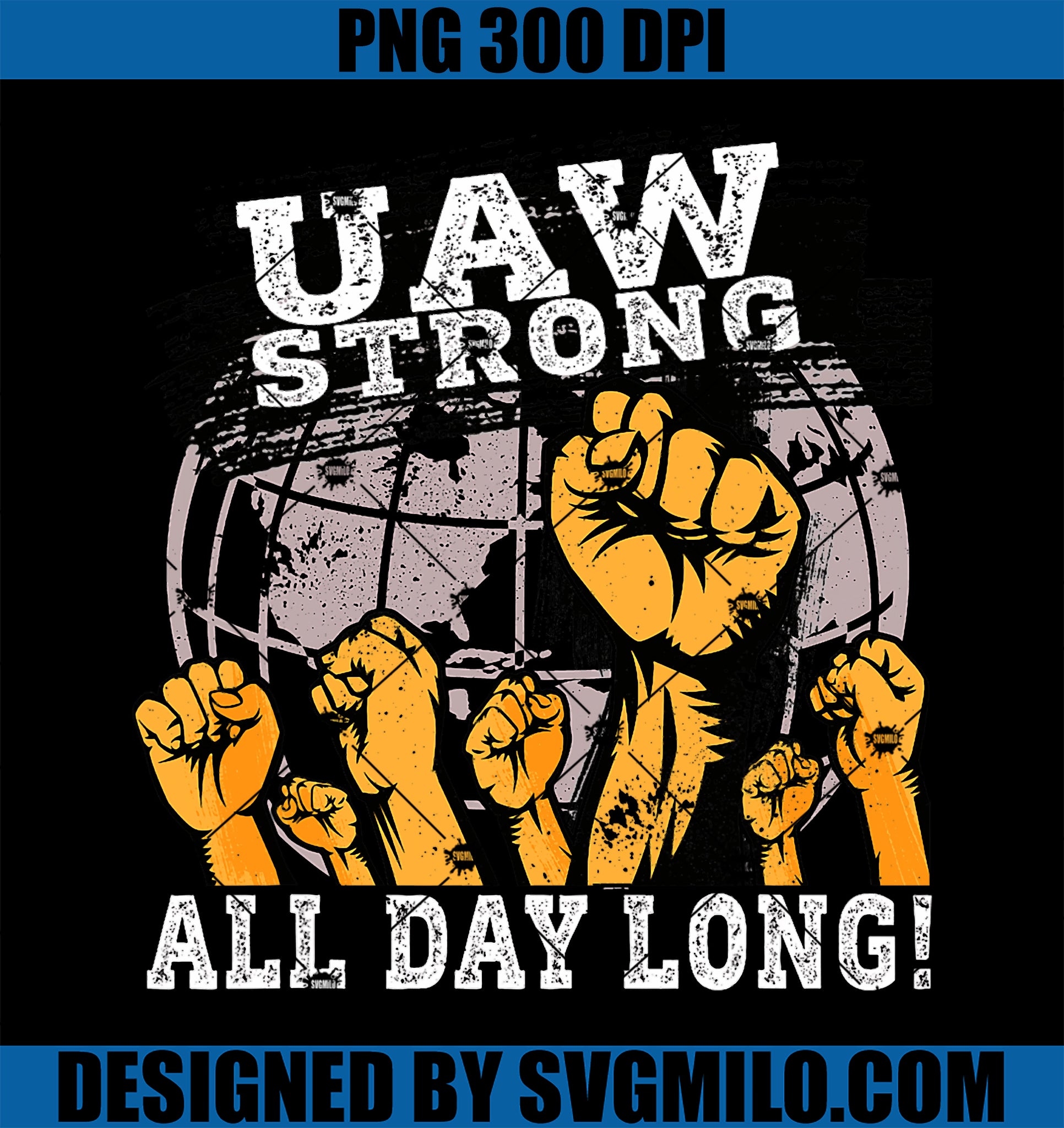 UAW Strike Red PNG, United Auto Worker Picket Sign UAW Worker PNG