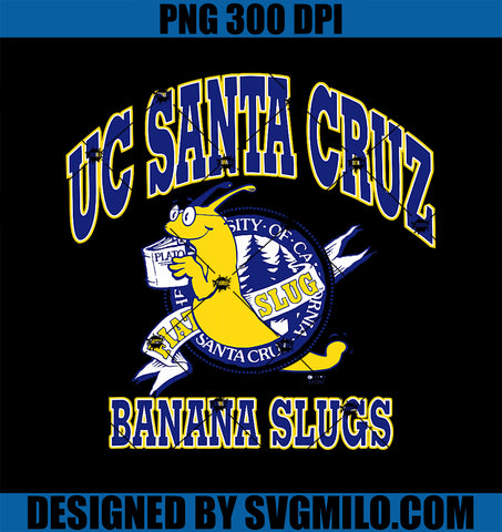 UC Santa Cruz PNG, UCSC Pulp Fiction Banana Slugs PNG