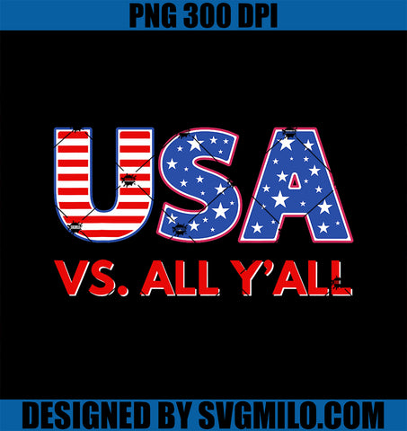 USA Vs. All Y_All PNG, Funny USA Summer Sporting Games PNG