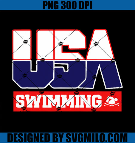 USA Team Swimming PNG