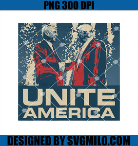 Unite America Iconic Trump PNG