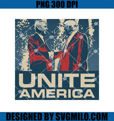 Unite America Iconic Trump PNG