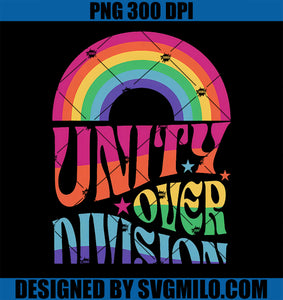 Unity Over Division Harris Walz 2024 PNG