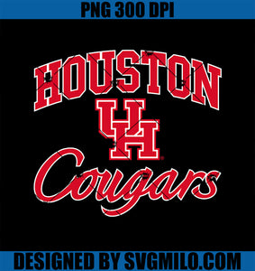 University of Houston  Houston Blue Collection Arch Script PNG