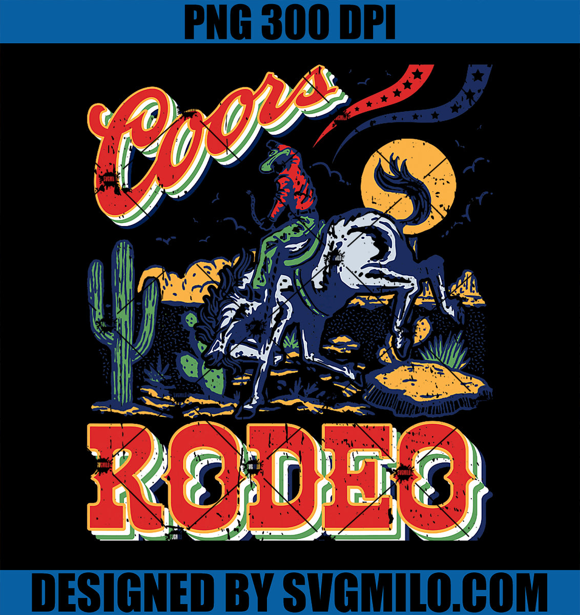 VintageCowhideRidingPNG_CoorsCowboysWesternCountryRodeoPNGcopy_62390530 ...