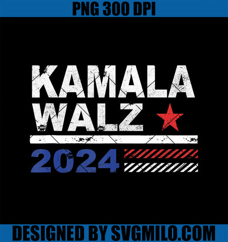 Vintage Kamala Harris 2024 Kamala For President PNG