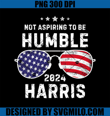 Vintage Sunglasses Not Aspiring to Be Humble Kamala Harris PNG