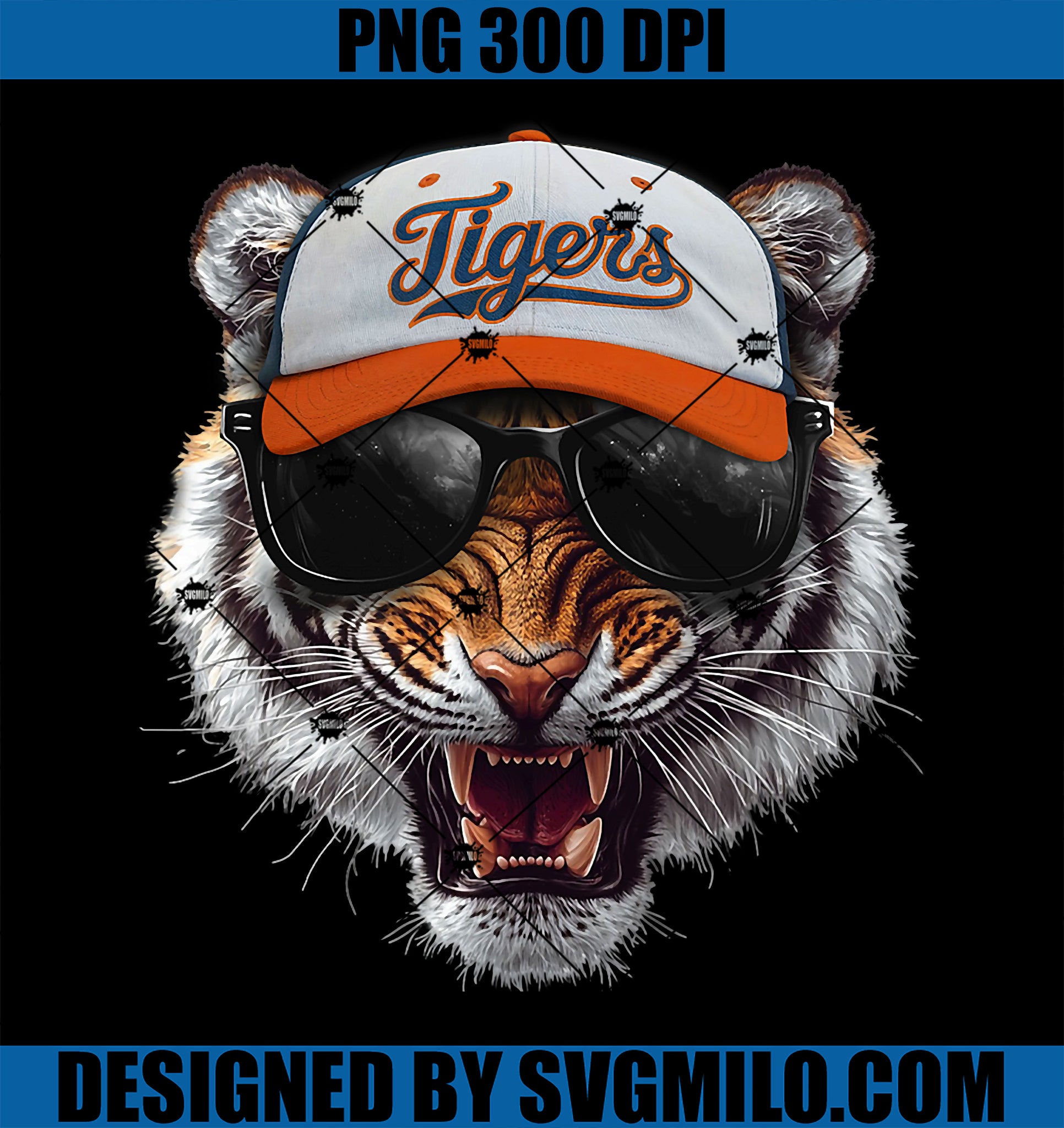 Vintage Tiger Pride School Classic PNG, Tigers Name Personalized PNG