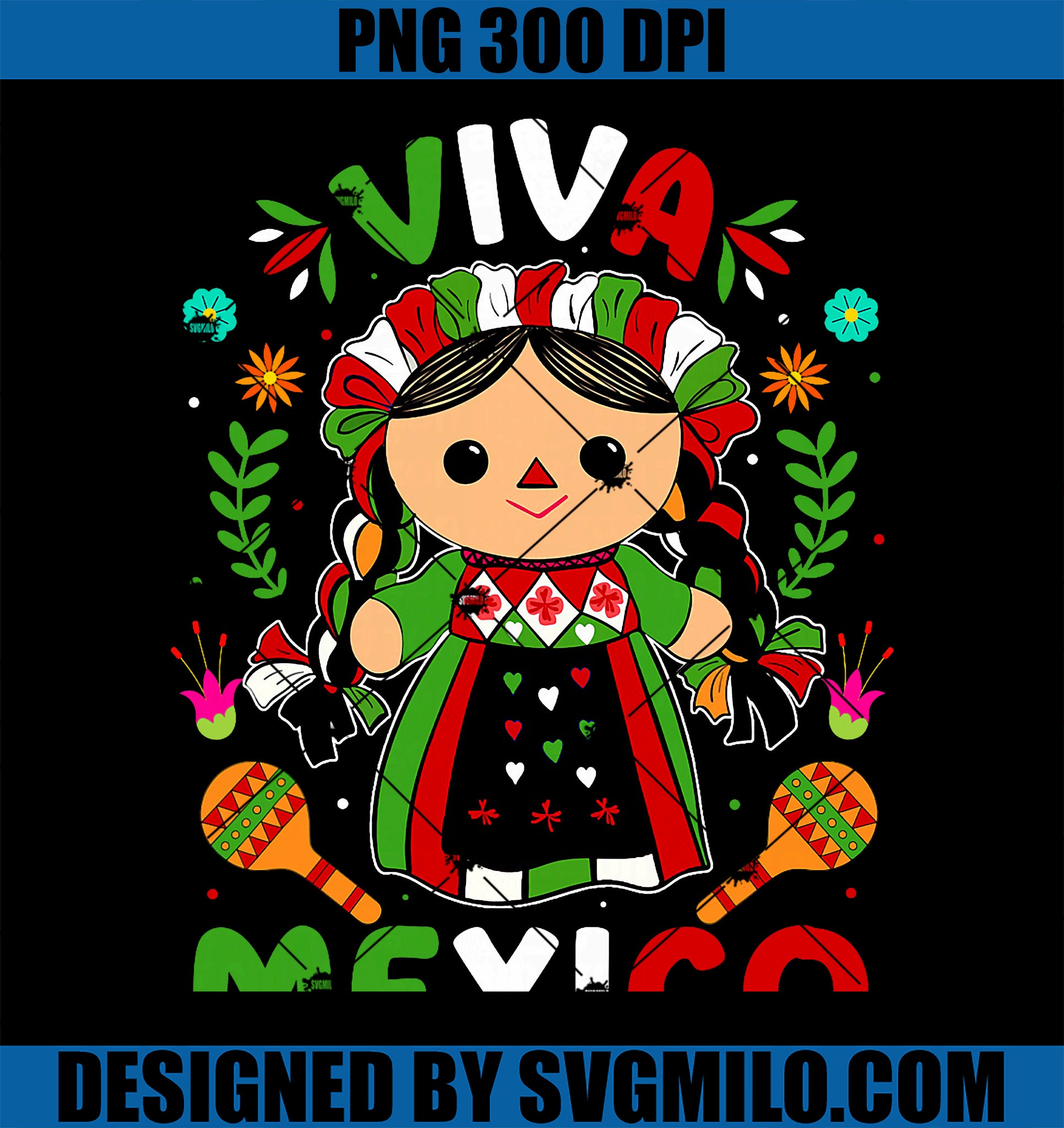 Viva Mexico PNG, Mexican Independence Day PNG