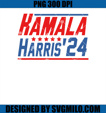 Vote Madam President Kamala 2024 PNG