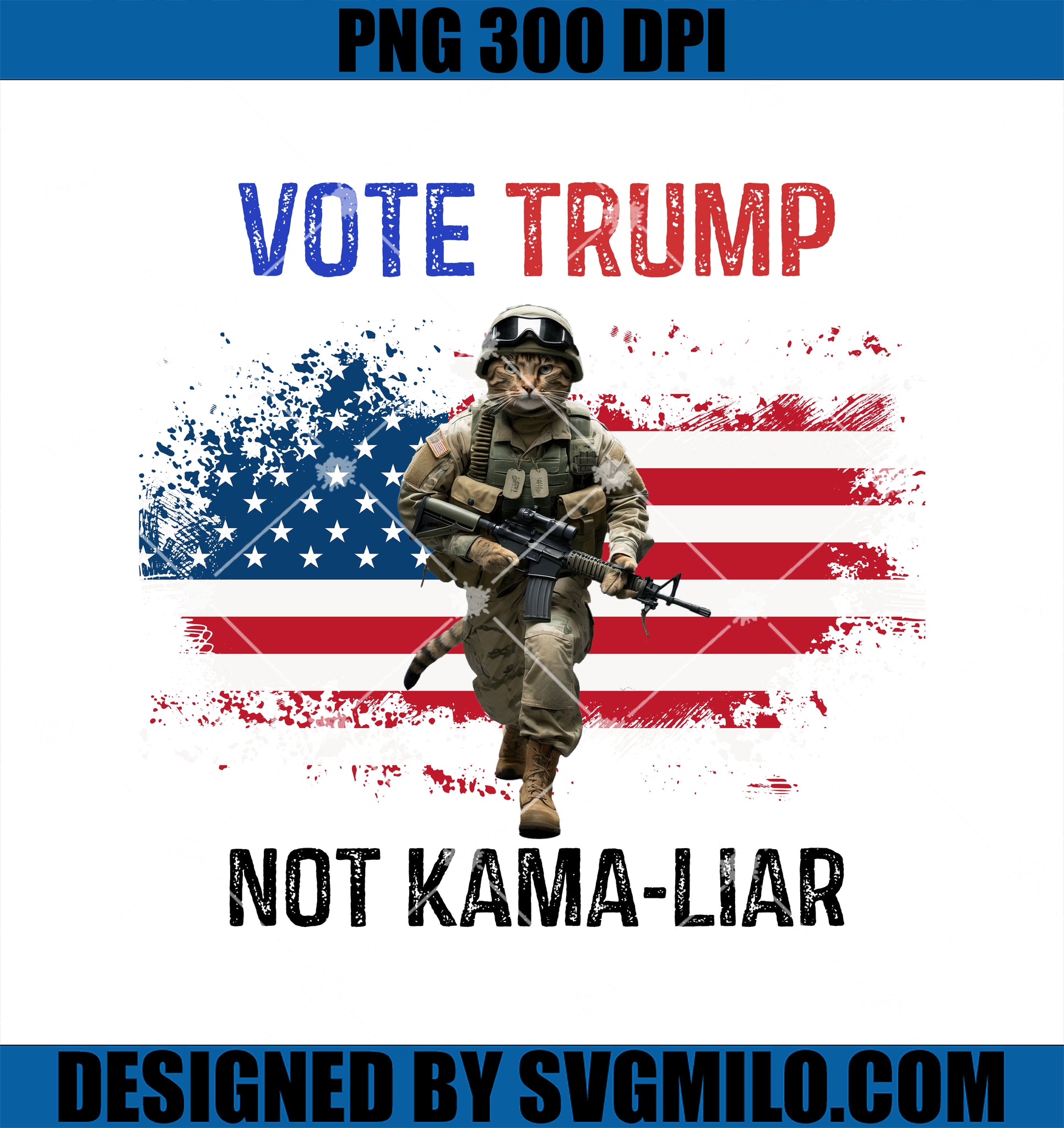 Vote Trump Not Kama-liar PNG, Vote Trump PNG