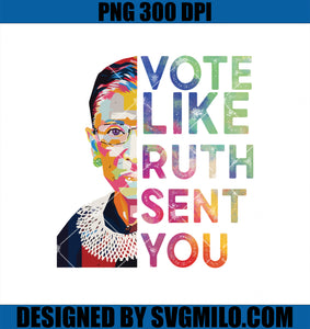 Vote Like Ruth Sent You PNG