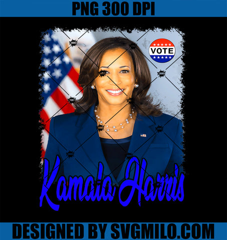 Vote President Kamala Harris 2024 PNG