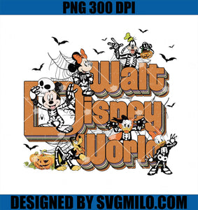 Walt Disney World Halloween PNG, Mickey Friends Halloween PNG, Disneyworld PNG