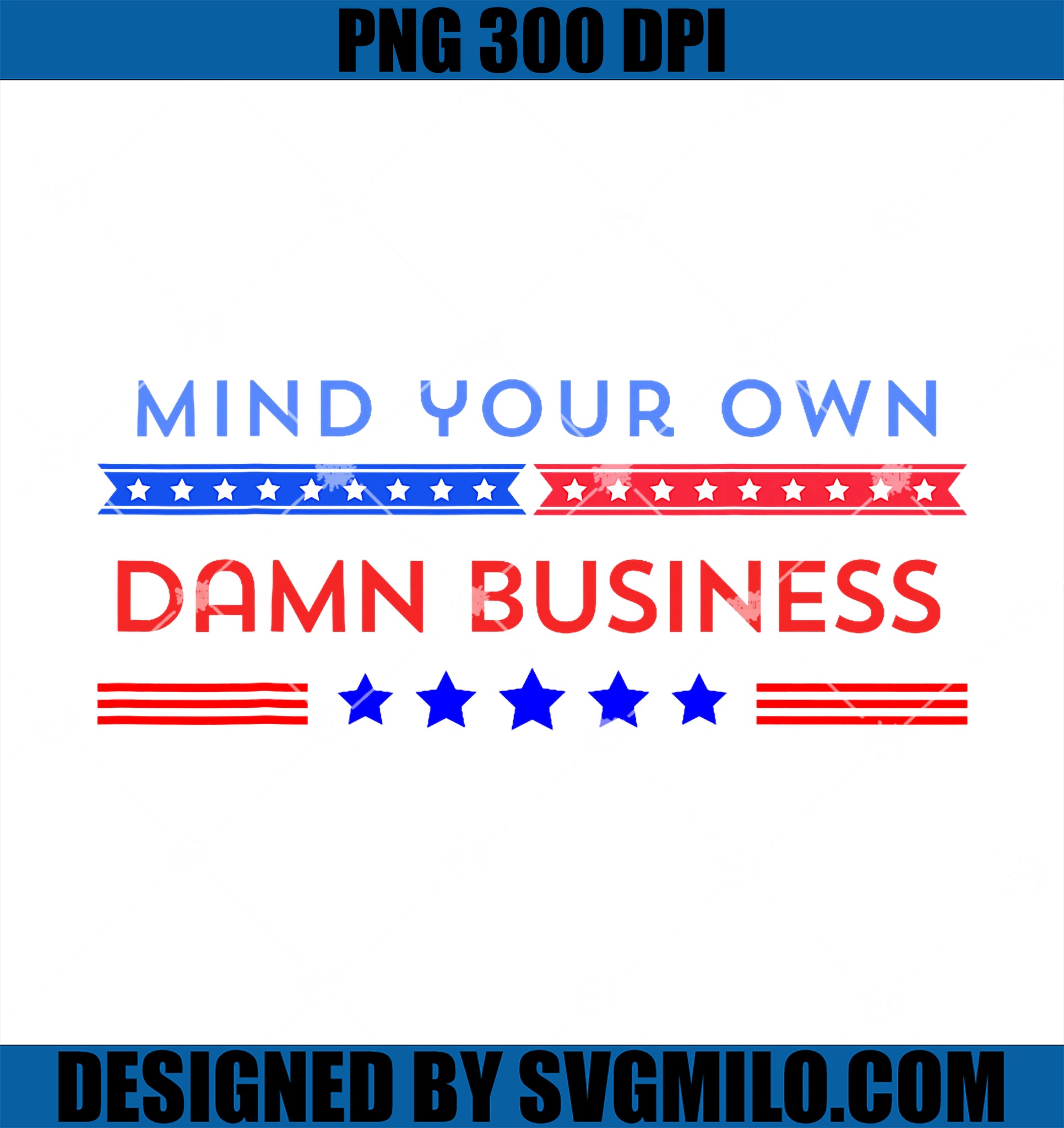 Waltz Walz 2024 Mind Your Own Damn Business PNG