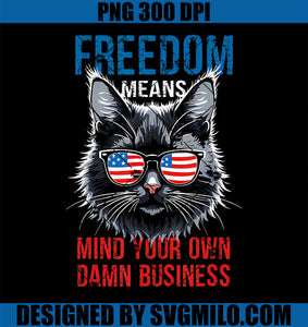 Walz Freedom Means Mind Your Own Damn Business Harris Walz PNG