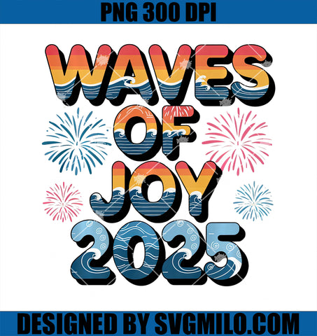 Waves of Joy 2025 Beach PNG