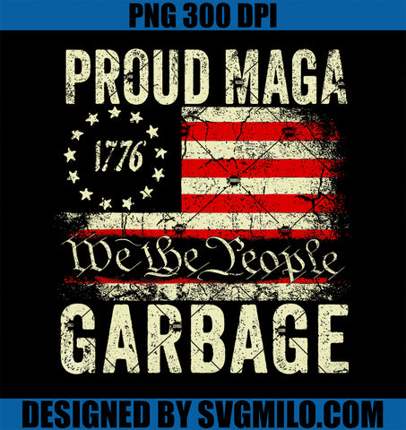 We Are Not Garbage PNG, Trump For President 2024 Trump Vance PNG