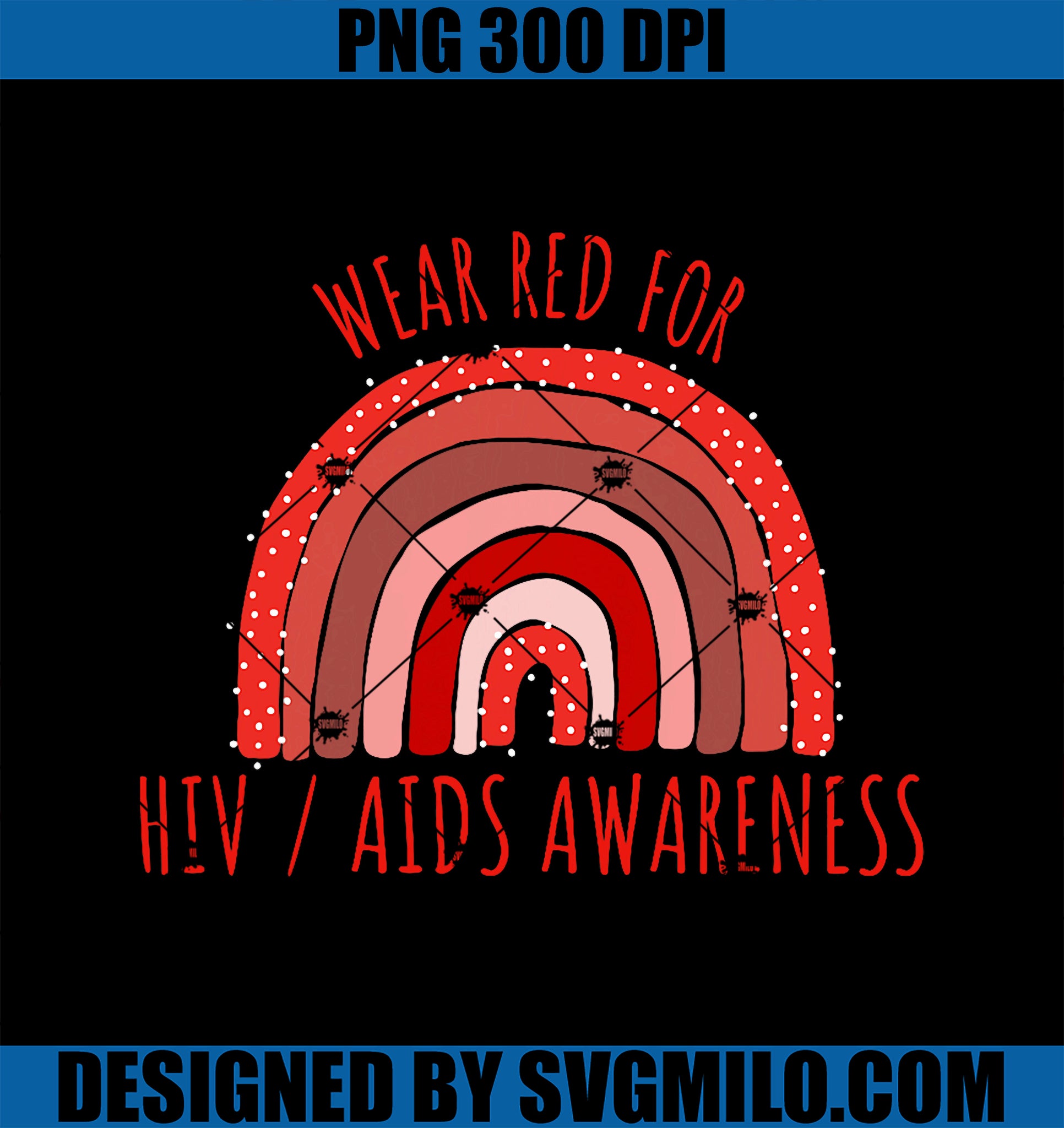 Wear Red For HIV  AIDS Awareness PNG,  HIV  AIDS PNG