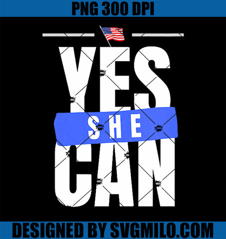 We as a people Yes she can PNG