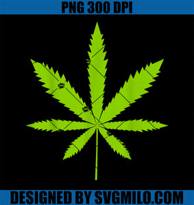 Weed Pot Leaf Cannabis Marijuana 420 Stoner Smoker PNG