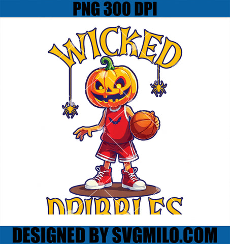 Wicked Dribbles PNG, Happy Halloween Basketball Player Hooper Trick Or Treat PNG