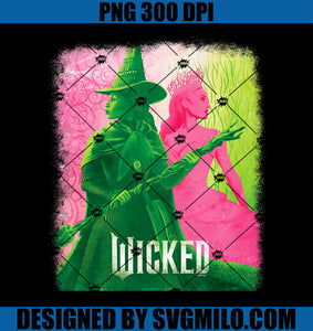 Wicked Elphaba & Glinda Tonal PNG