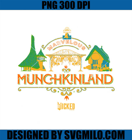 Wicked Marvelous Munchkinland PNG