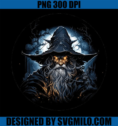 Witch Halloween PNG, Dark Wizard PNG, Halloween PNG