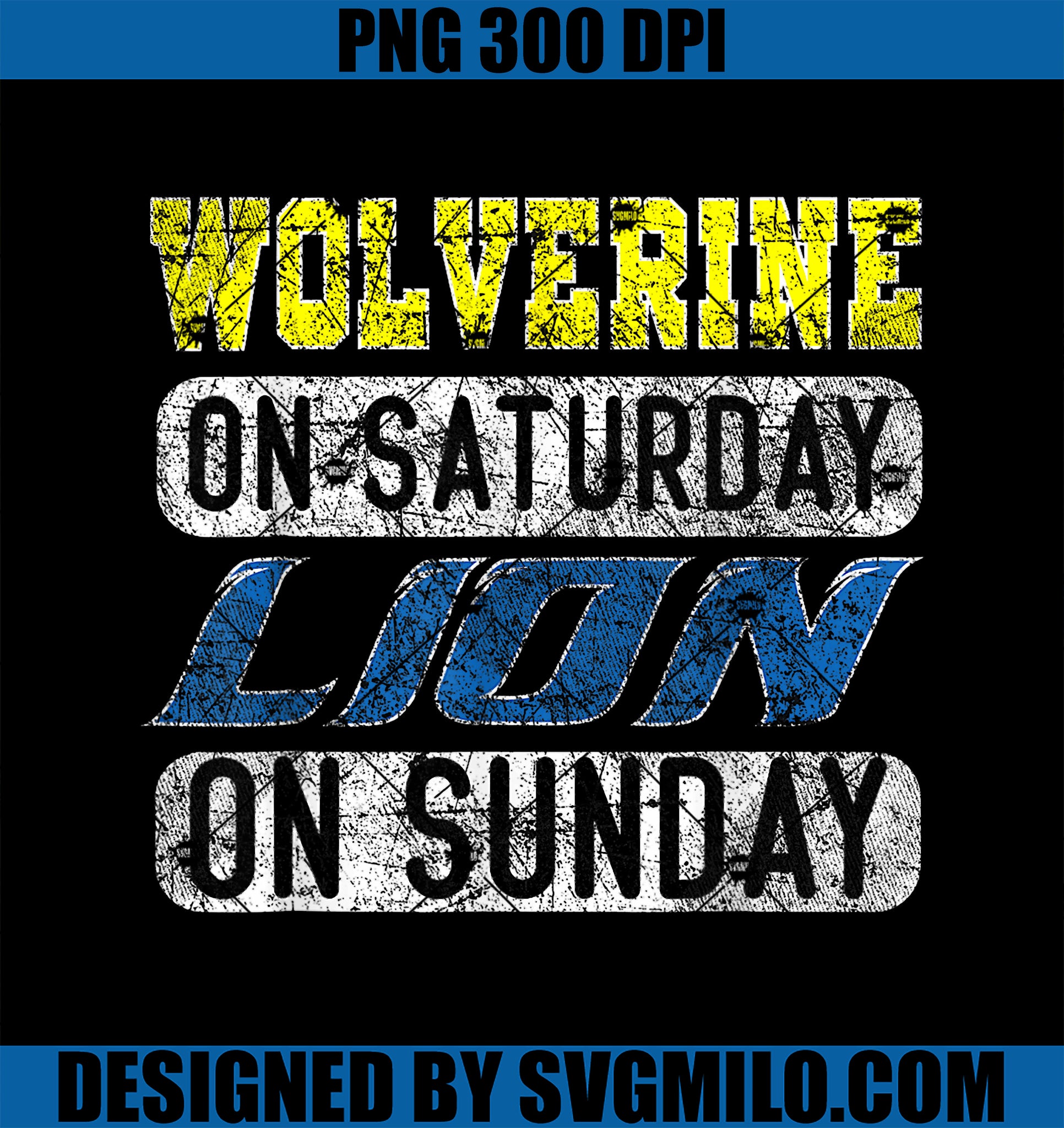 Wolverine On Saturday Lion On Sunday PNG