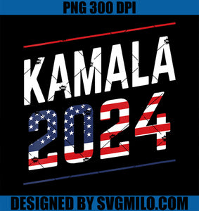 Womens Kamala Harris 2024 President Campaign PNG