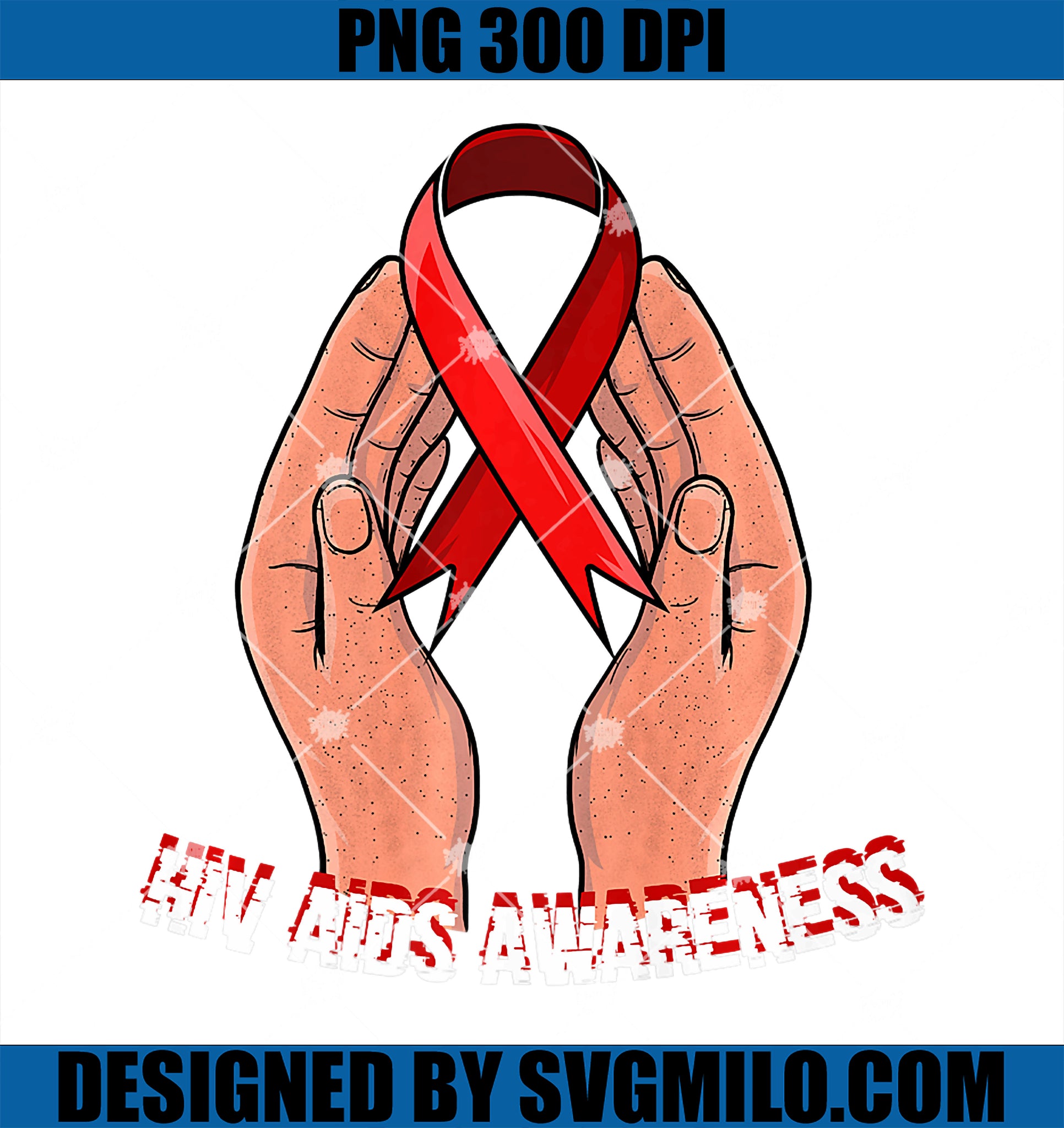 World Aids Day Red Ribbon Hope Aids HIV Awareness Support Premium PNG