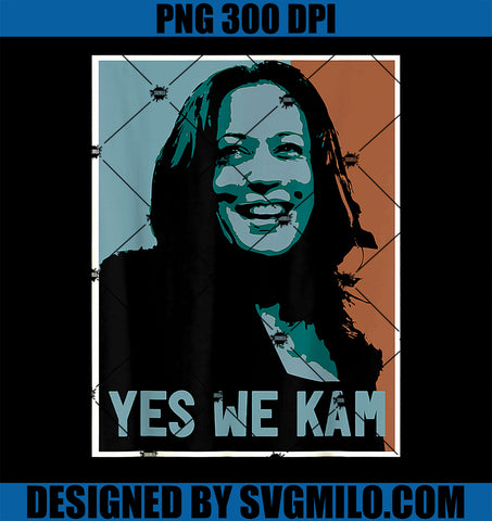 Yes We Kam Madam Harris Fun PNG