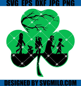 4-Leaf-Clover-SVG_-Irish-SVG_-Star-Wars-St-Patrick_s-Day-SVG