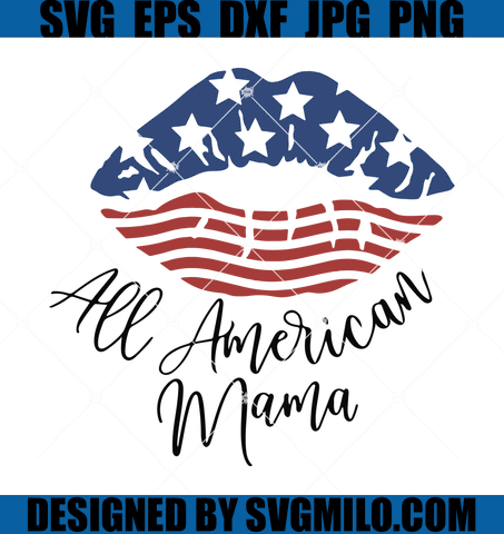 All-American-Mama-SVG