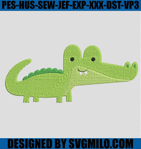 Alligator-Embroidery-Designs