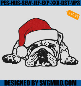 American-Bulldog-Embroidery-Design_-Christmas-Dog-Embroidery-Design