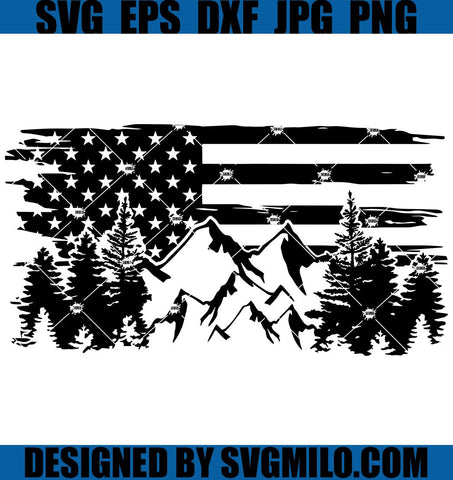 American-Flag-Mountain-Svg_-Camping-Svg_-Landscape-Svg_-Trees-and-Mountain-Svg
