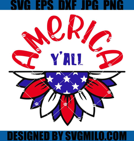 American-Y_all-Svg_-Fourth-of-July-Svg_-Sunflower-USA-Svg
