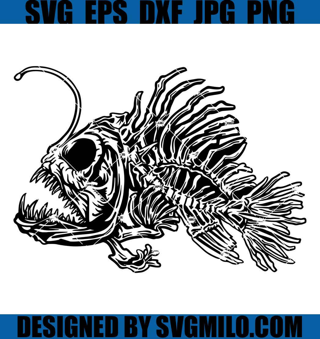 Angler-Fish-Svg_-Skeleton-Fish-Svg_-Sea-Monster-Svg