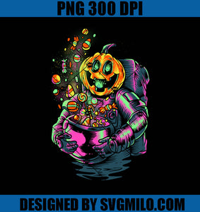 Astronaut Pumpkin PNG, Halloween Trick Or Treat PNG