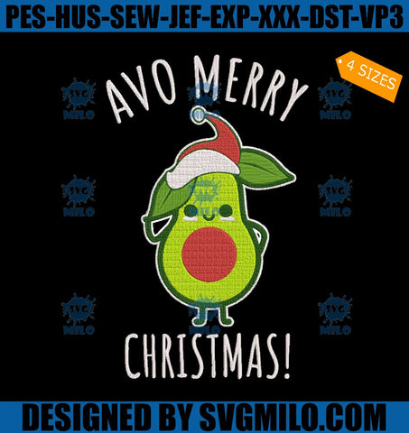 Avo-Merry-Christmas-Embroidery-Design_-Santa-Avo-Embroidery-Design