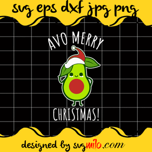 Avo-Merry-Christmas-SVG